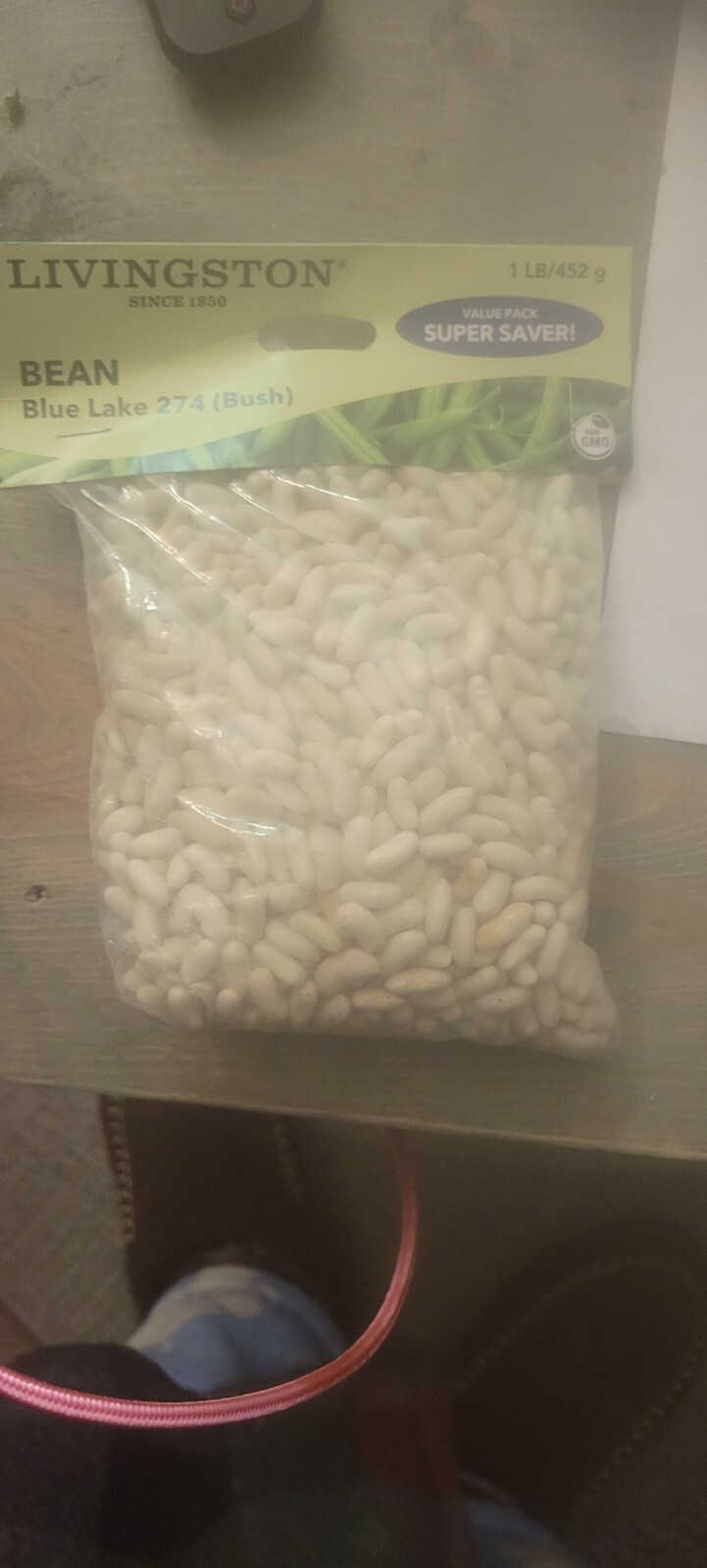 Blue Lake green Bean Seeds 1/2 lb Vegetable Garden Heirloom NON-GMO USA