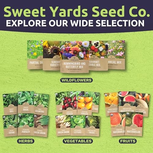 Zinnia Seeds – California Giants Mix – Large 1 1 Ounce Pouch, Multiple Colors