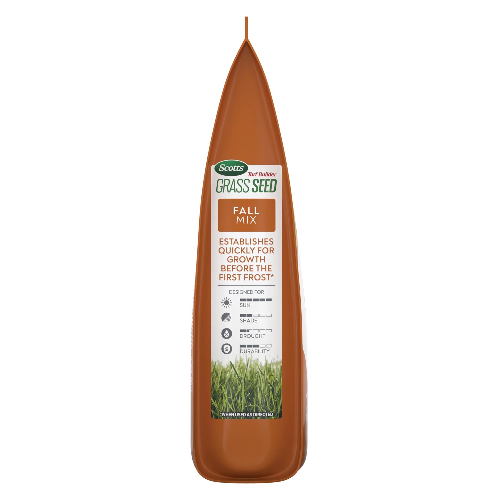 Scotts Turf Builder Grass Seed Fall Mix -Grass Seed Plus Lawn Fertilizer And
