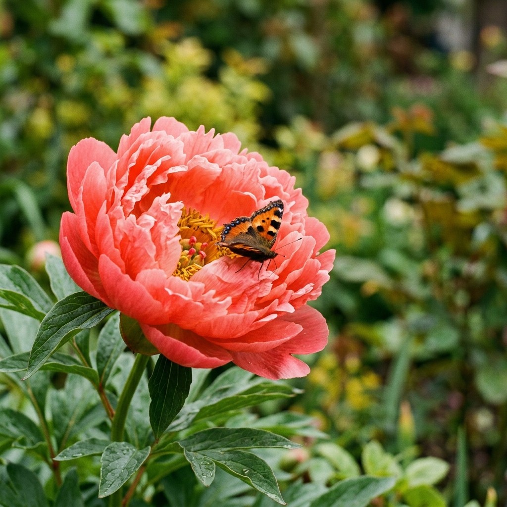 50 Coral Peony Seeds for Planting – Premium Heirloom Coral Peony Seeds