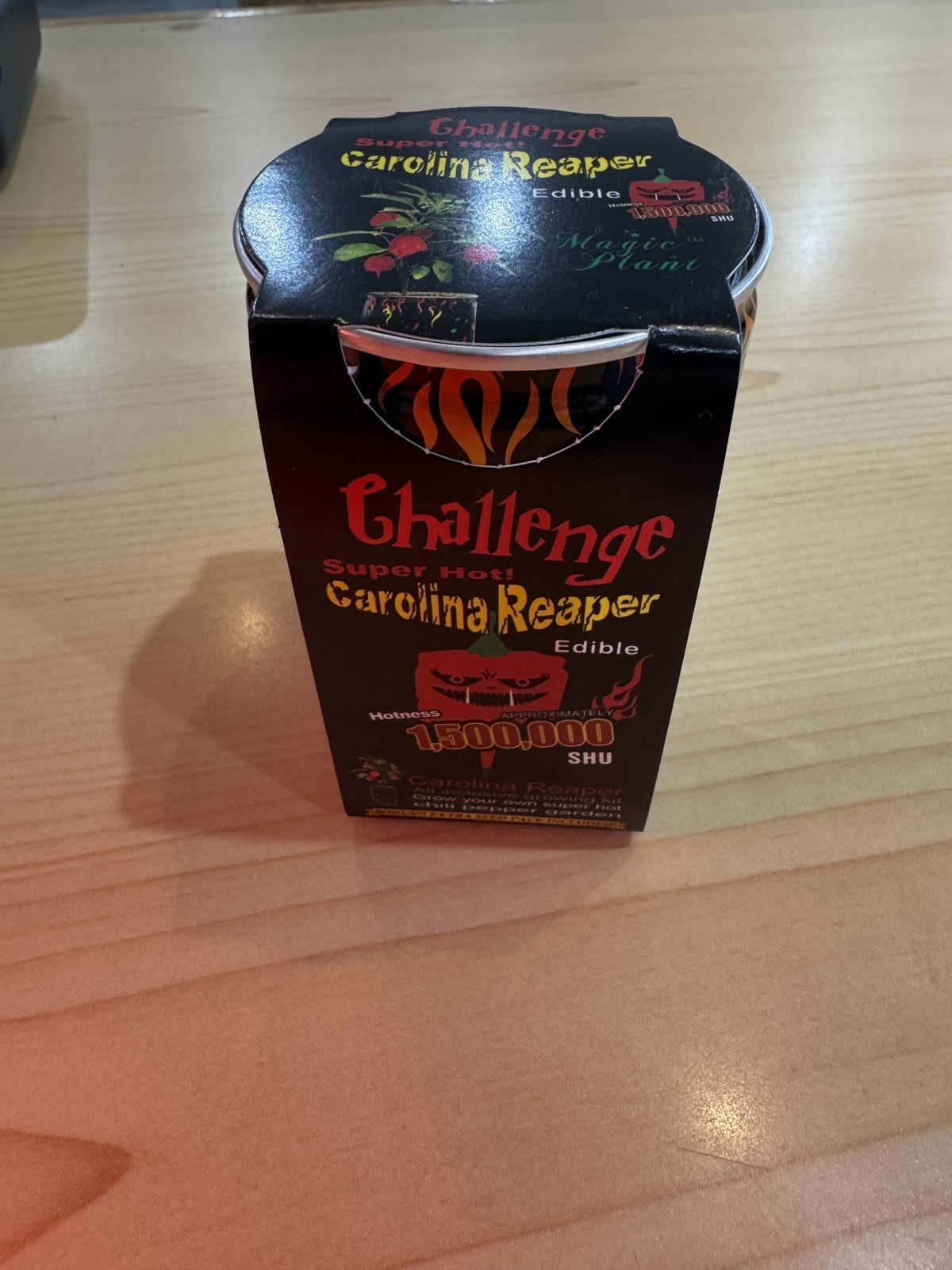 Magic Plant Carolina Reaper “All Included in Growing kit” Grow your own