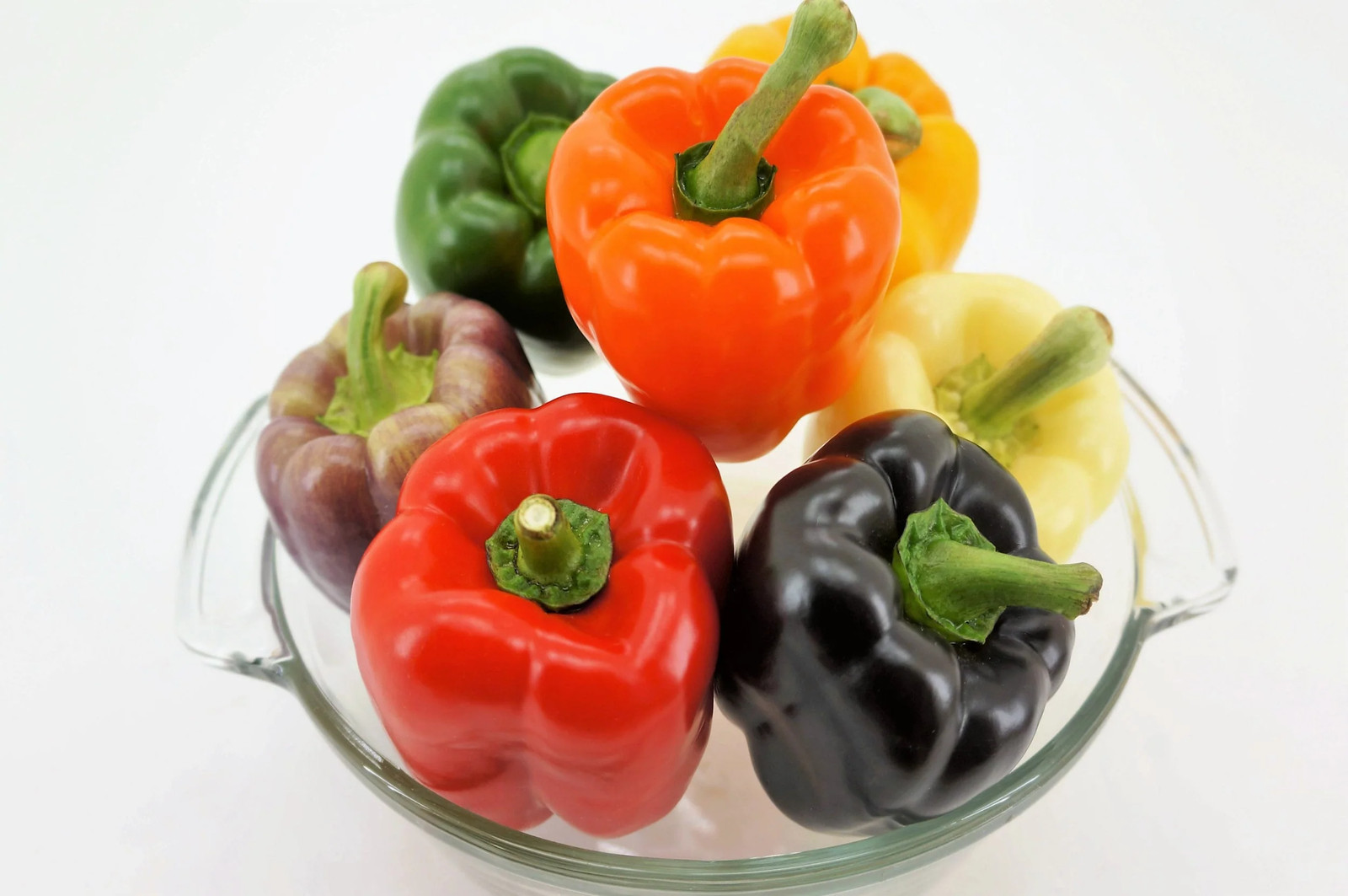 150 RAINBOW BELL PEPPER Sweet Red Green Yellow Orange Purple Brown White Seeds