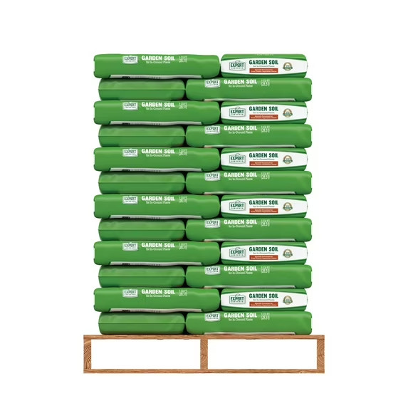 Expert Gardener Garden Soil for In-Ground Plants Bulk Soil Pallet, 1 cu. ft., Pa