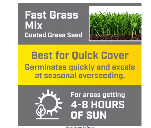 3 lbs. Fast Grass Seed Mix