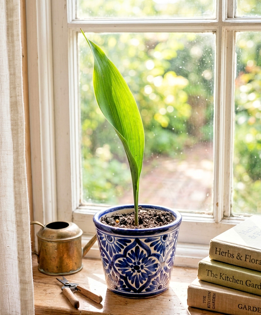 Live Dwarf Aspidistra “Tiny Tank” Cast Iron Plant 4″ Pot Easy Care Indoor