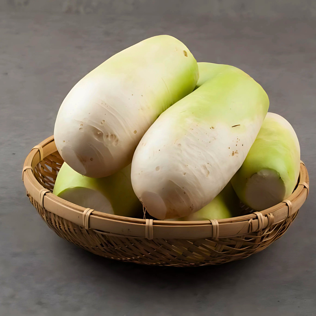 Fresh Korean Radish Seeds | Shin Dong Ha | Heirloom Non-GMO | Asian Vegetable