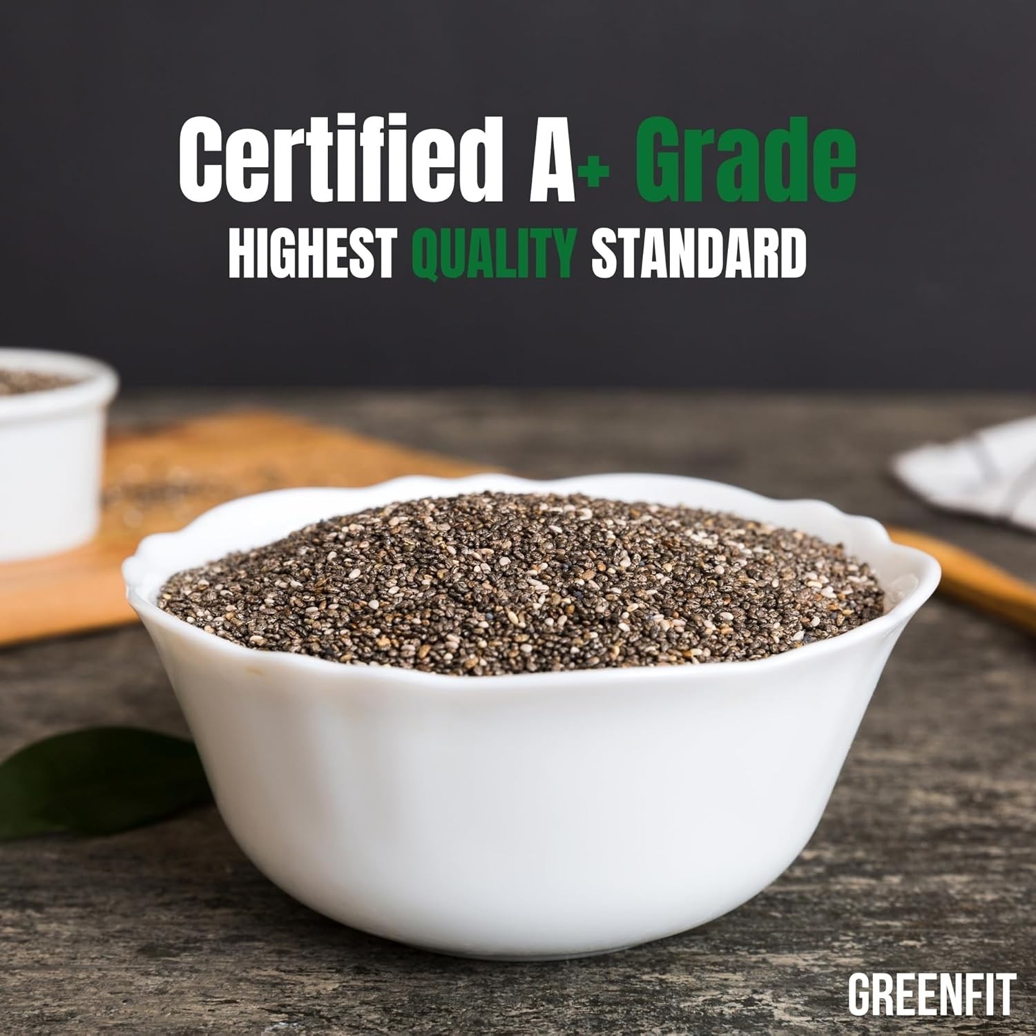 Bulk Chia Seeds 10Lbs Bag – Non-GMO, Gluten-Free