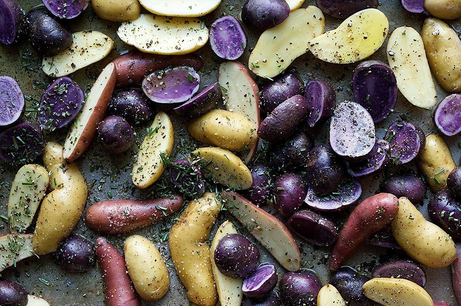 Simply Seed – 10 Piece – Fingerling Potato Seed Mix – Non GMO – Naturally Grown