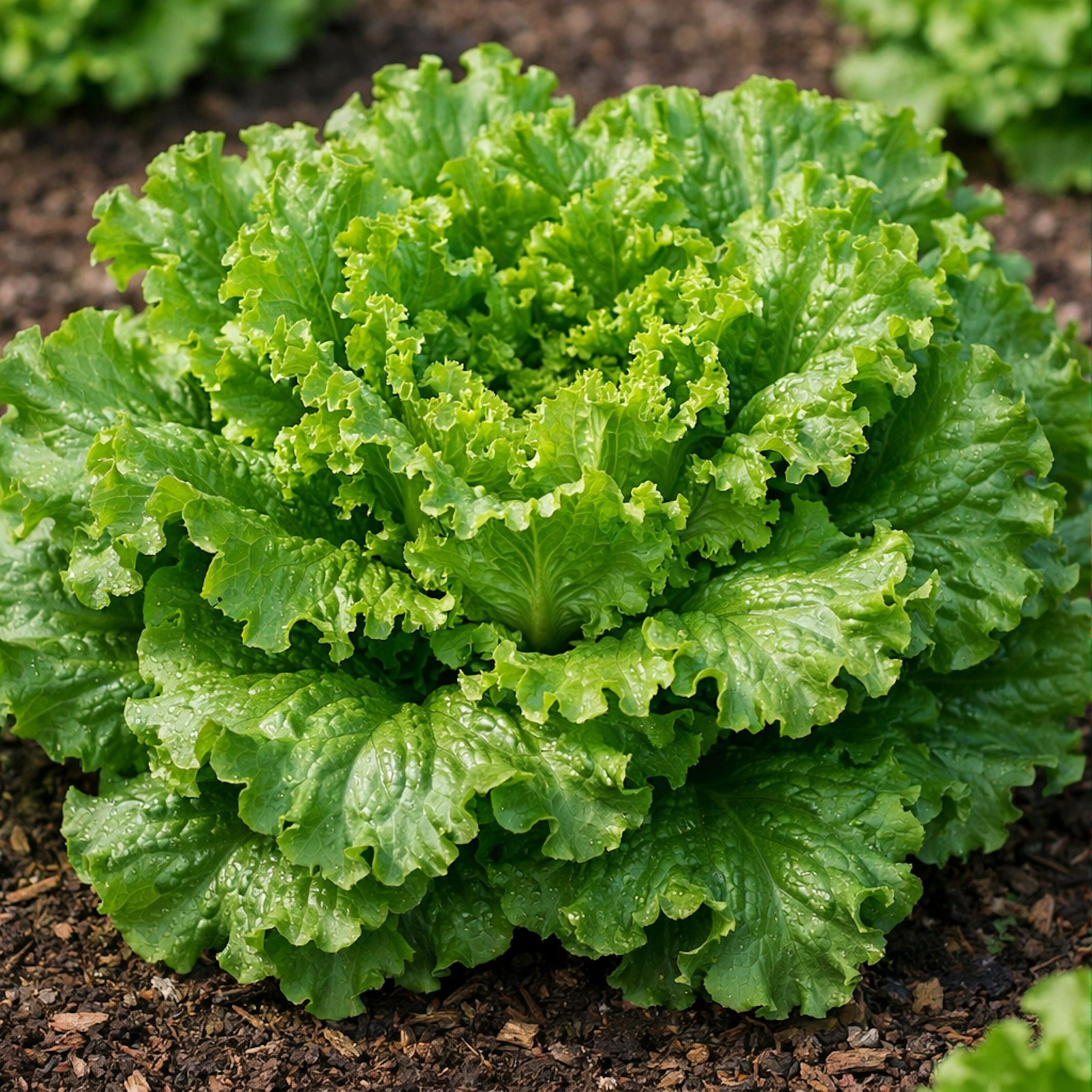 250 Waldmanns Dark Green Organic Leaf Lettuce Seeds – Heirloom! Slow to Bolt!