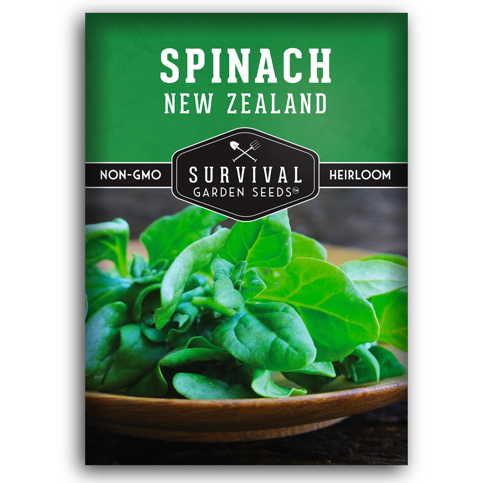 New Zealand Spinach Seeds for Planting | Heat Tolerant Summer Green