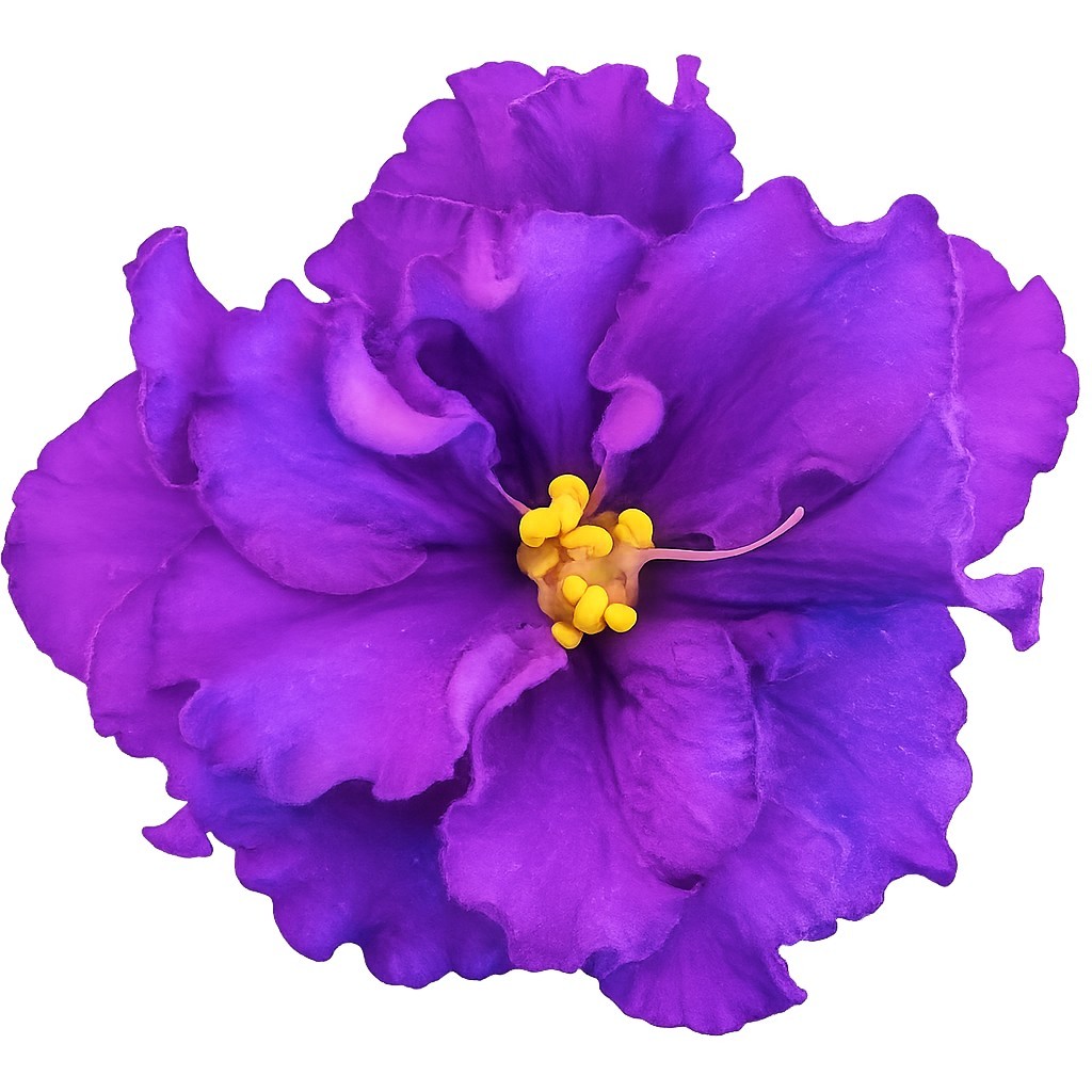 African Violet Plant PT Wild Plum ~Standard~ Big Starter