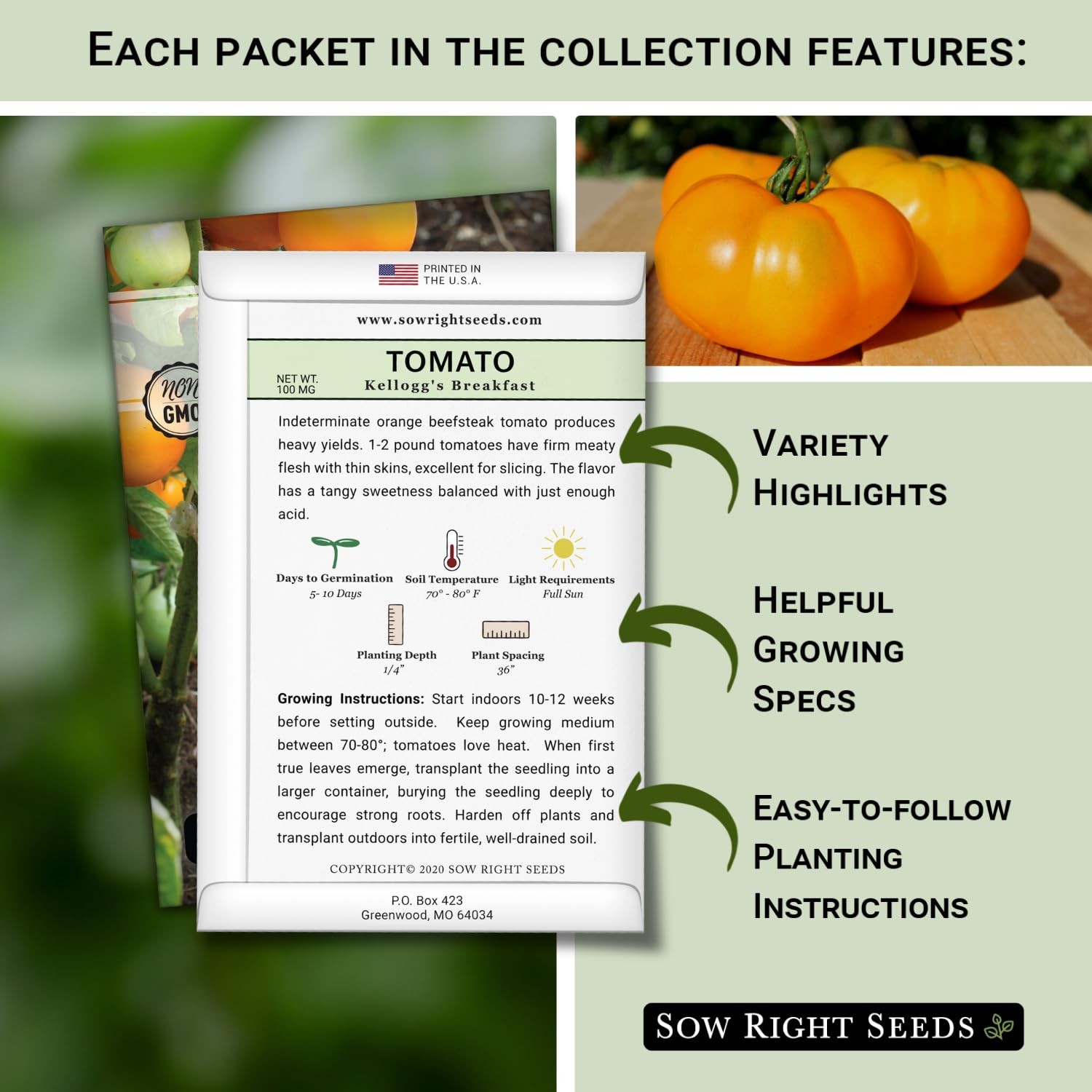 Sow Right Seeds – Rare Exotic Vegetable Seed 10 Varieties, Mix