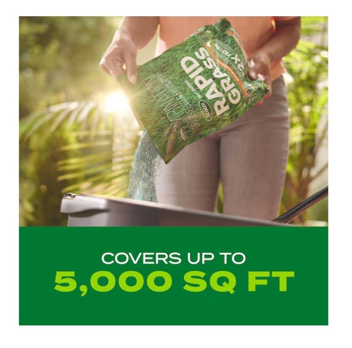 [FASH SALE] Scotts Rapid Grass Bermuda Grass Seed 4lb Bag Fast Growing Lawn