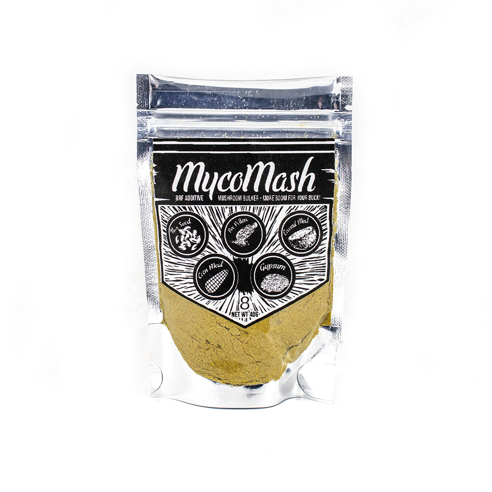 MycoMash™ 8 Mushroom Bulker PF TEK mix in 8x-half pint jar recipe