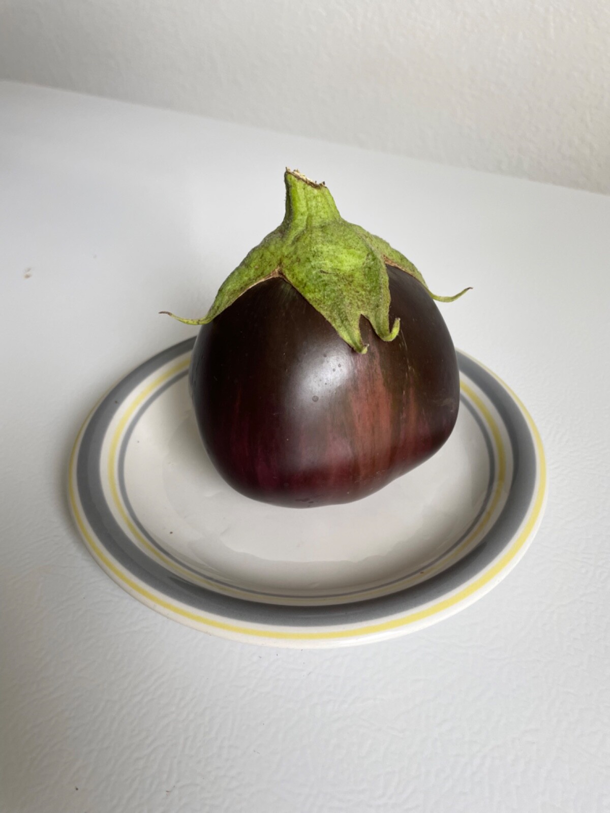 50 Aswad Eggplant Seeds Heirloom Organic Large Fruits