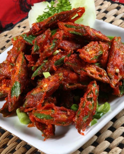 Burgundy Red Okra Seeds | Clemson Spineless Pink Fire Candle Vegetable Seed 2024