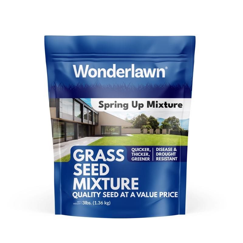 Barenbrug Wonderlawn Grass Seed Sun Shade 3 lb (Pack of 2)