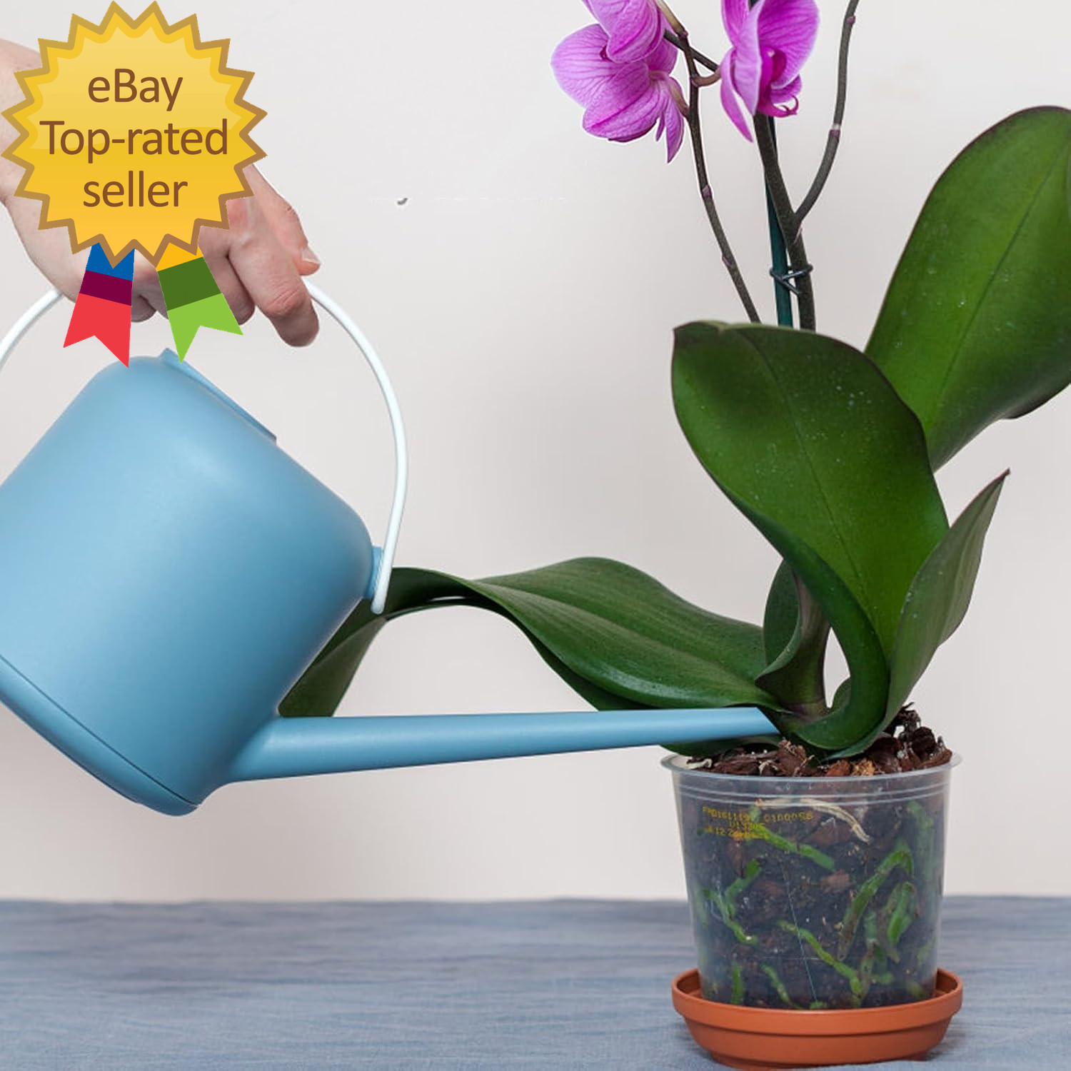 Orchid Potting Mix 1Qt Orchid Soil Composed of Orchid Bark and Perlit Premium Or
