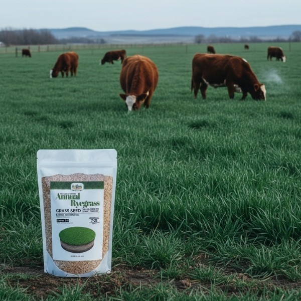 Old Cobblers Farm™ Wicked Tuff Turf Annual Ryegrass- Fast Germination Lawn Grass