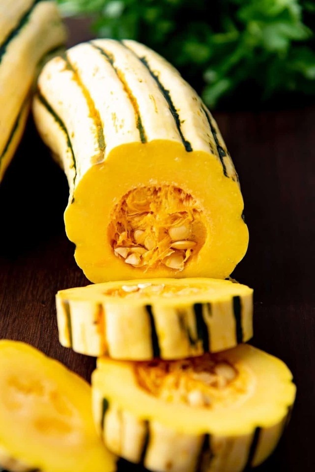 50 Delicata Squash Seeds Cucurbita Pepo Organic Non-GMO Never Sprayed or Treated