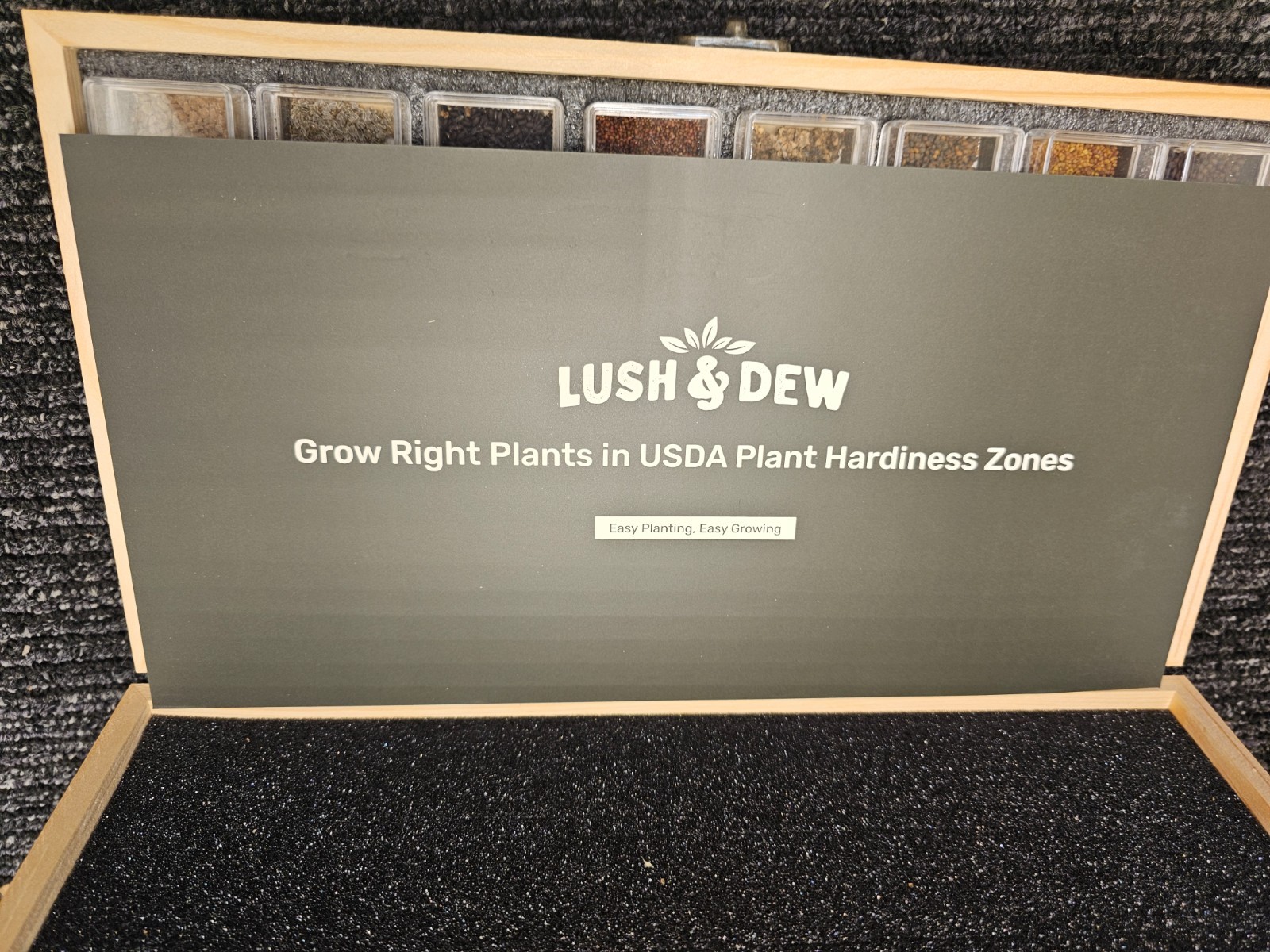 Lush and Dew Year-Round USDA Zone 9 Seed Bank 32 Varieties Seed Grow Guide