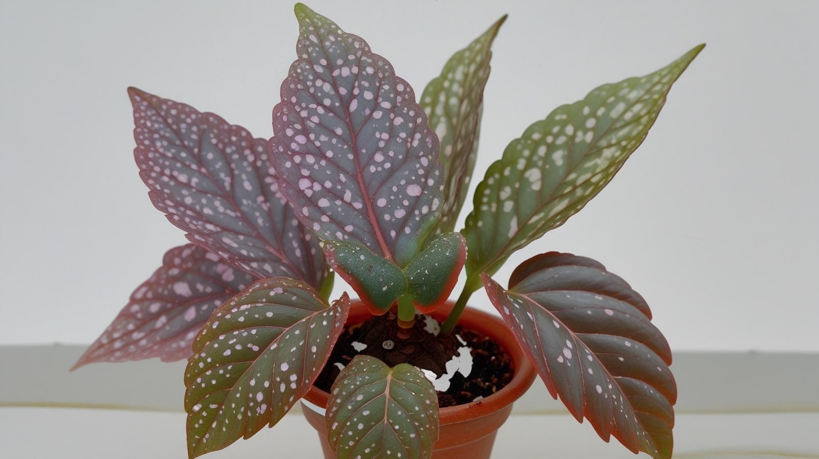 Angel Wing Begonia Benigo Pink Live Rooted Starter House Plants BUY 2 GET 1 FREE