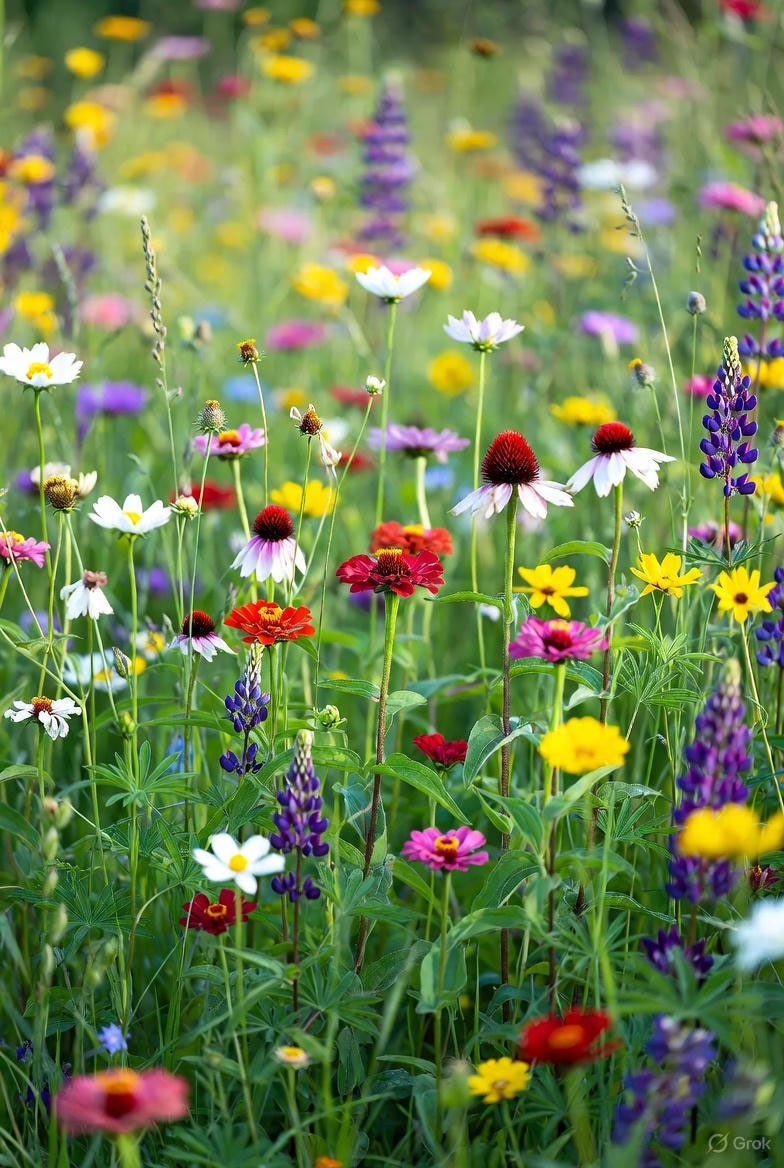 Landscaper’s Pack COTTAGE GARDEN DELUXE Heirloom Blooms Non-GMO 5000+ Seeds