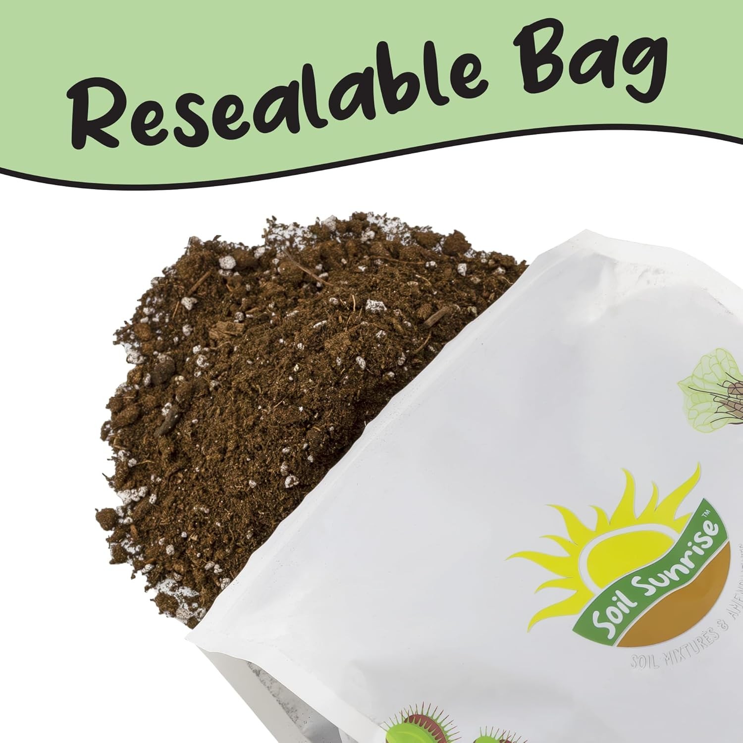 Bird of Paradise Potting Soil Mix (8 Quarts), All Natural for 8 Quarts