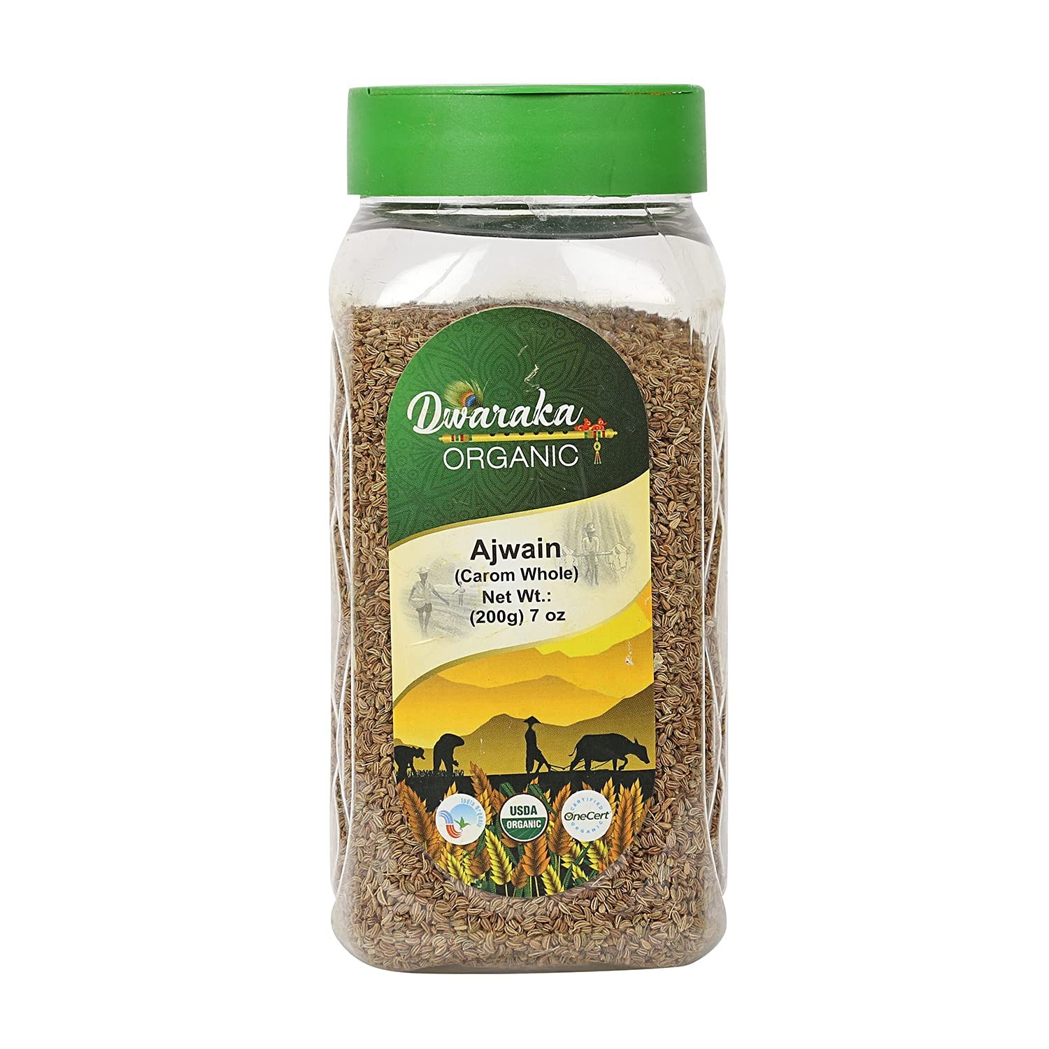 Healthy 7oz Pack of Organic Ajwain Seeds – The Must-Have Spice for Home Cooks