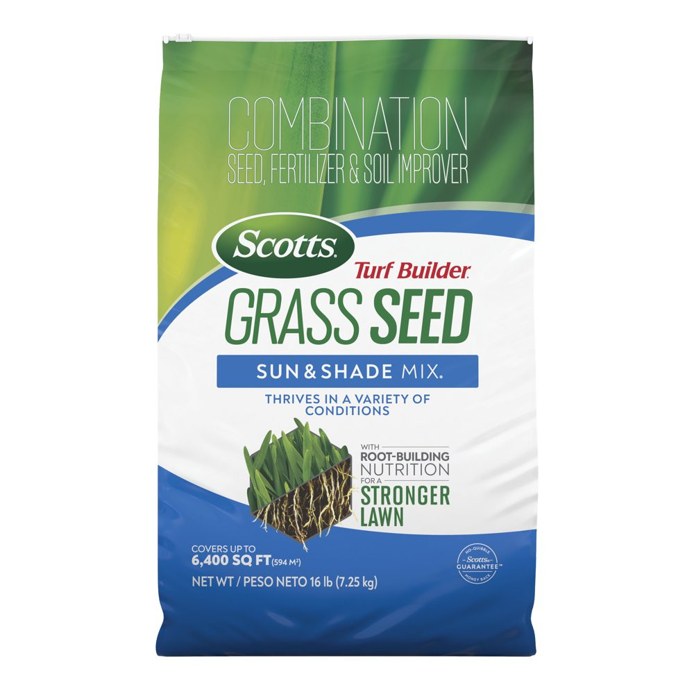 SCOTTS GRASS SEED Turf Builder Sun & Shade Mix