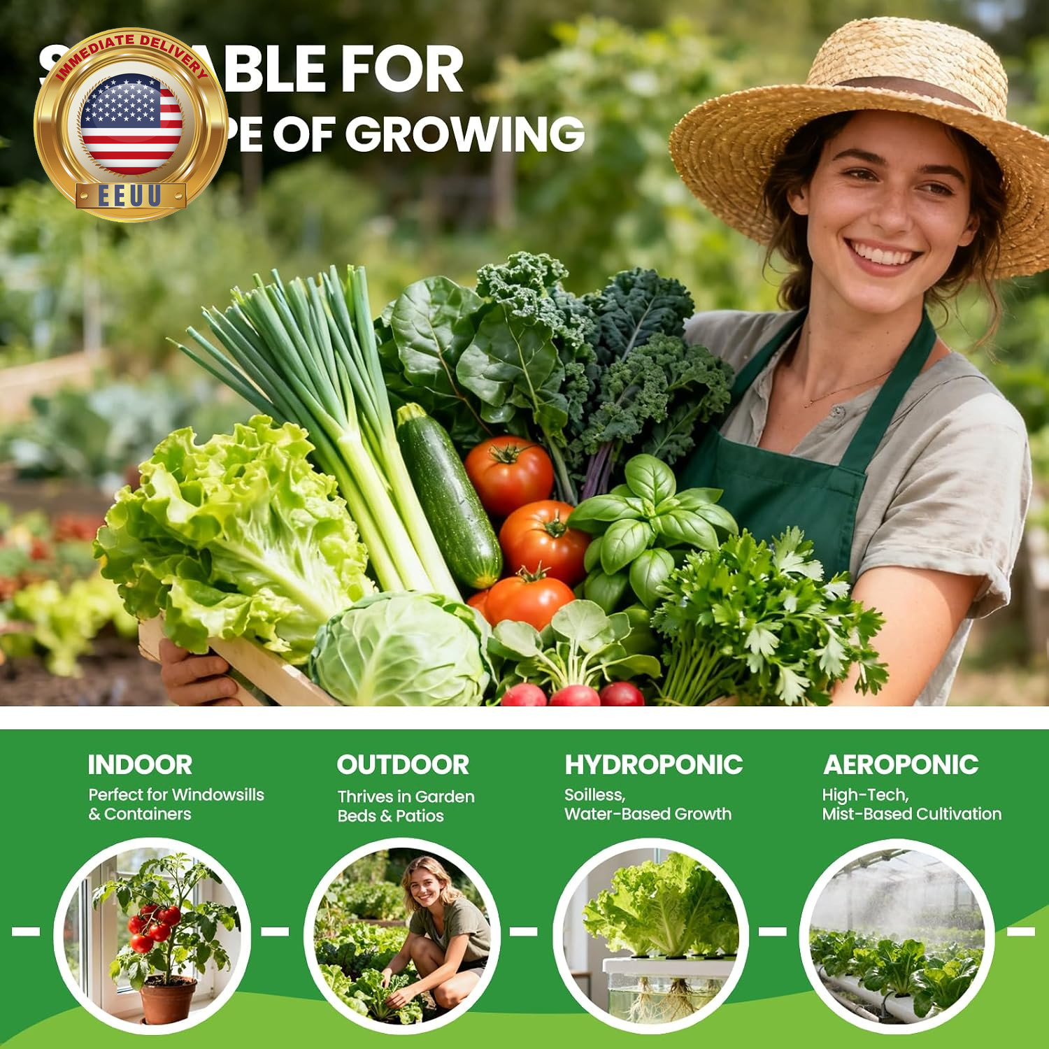 30 Heirloom Seeds Variety Pack – 18500+ Seeds for Planting Vegetables, Home Gard