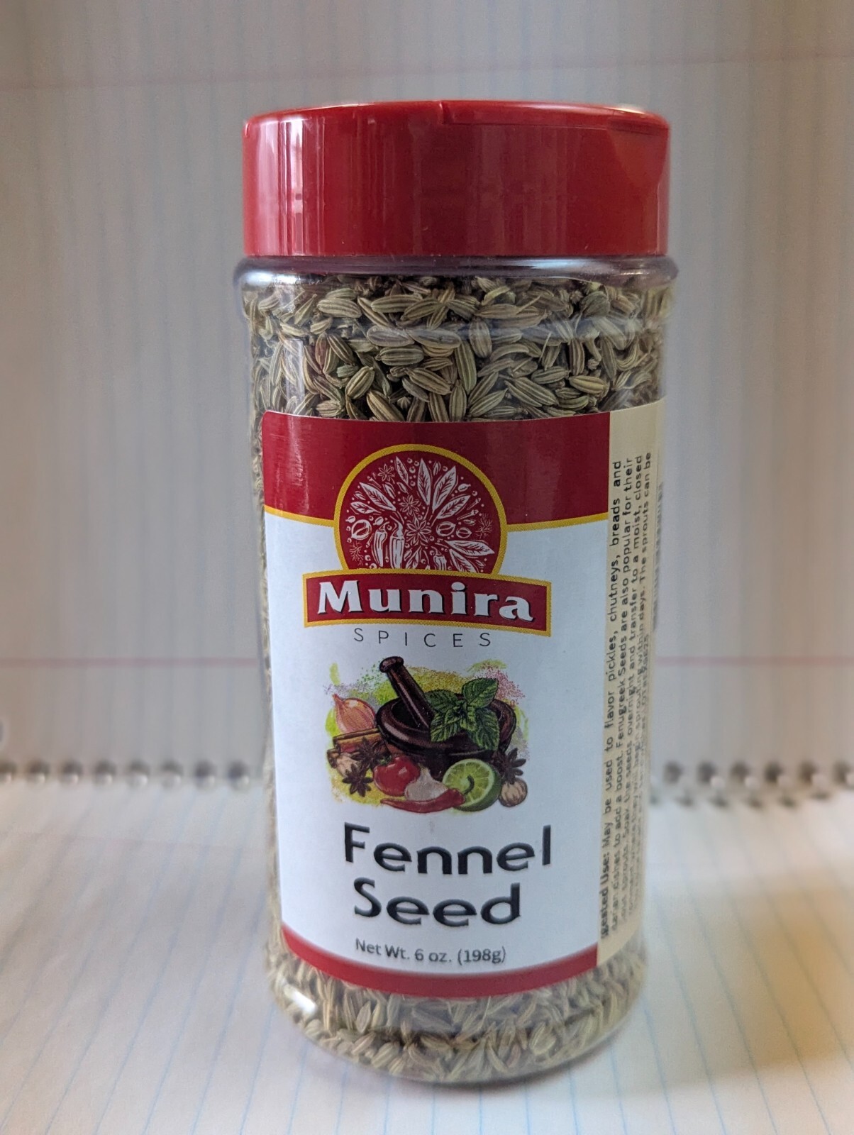 Fennel Seeds 198g