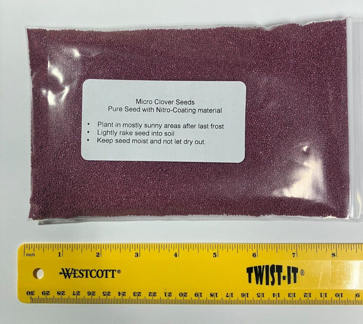 Micro clover seeds – 1/2 pound – covers up to 1000 square feet