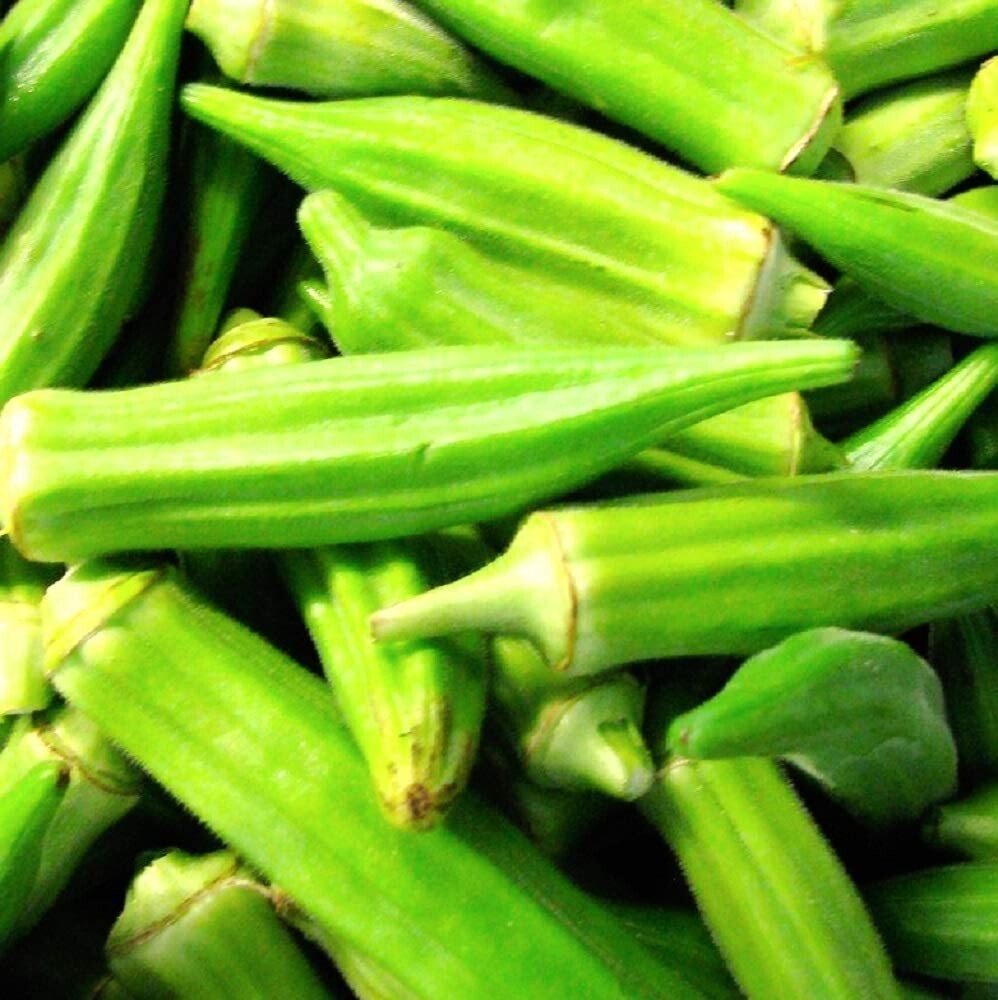 Clemson Spineless Okra Seeds – 51 SEEDS NON-GMO