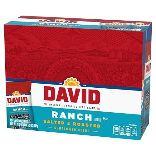 Ranch Flavor Sunflower Seeds – Perfect Easter Basket Stuffer for Baseball Fans,