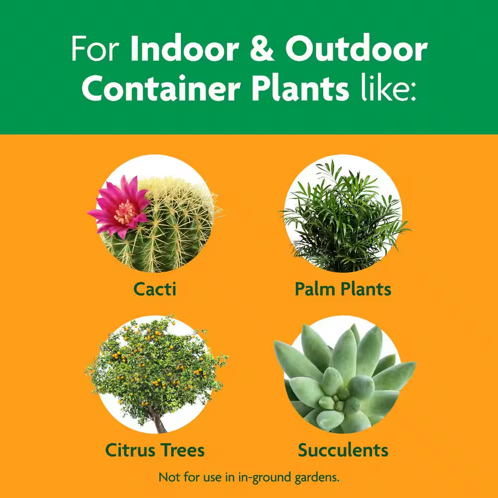 Cactus, Palm and Citrus Potting Mix 8 Qt. Great for Succulents, for Indoor or Ou