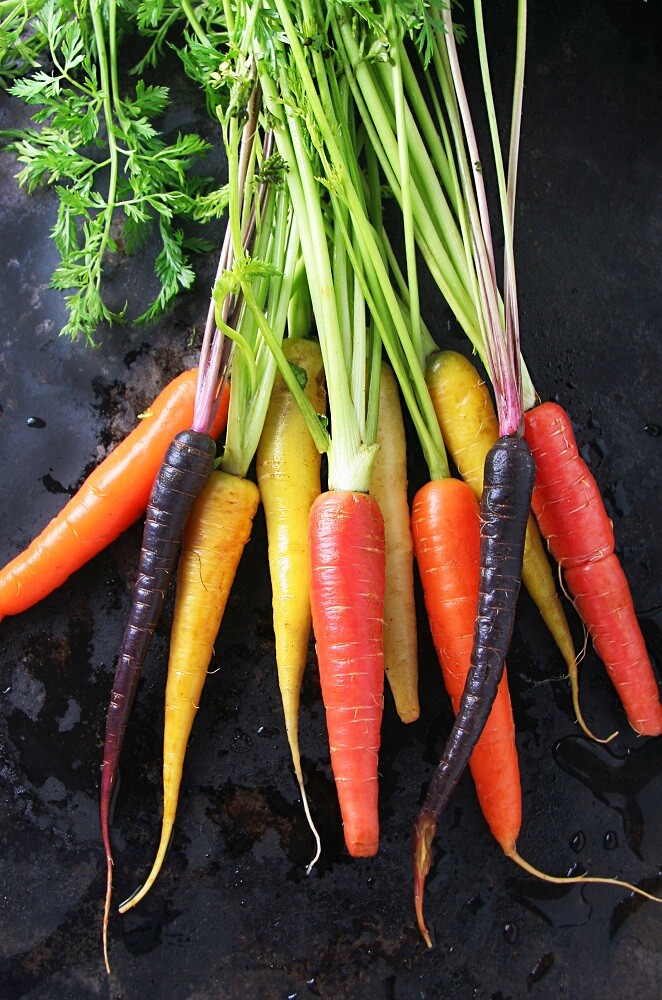 Rainbow Blend Carrot – 100 Seeds