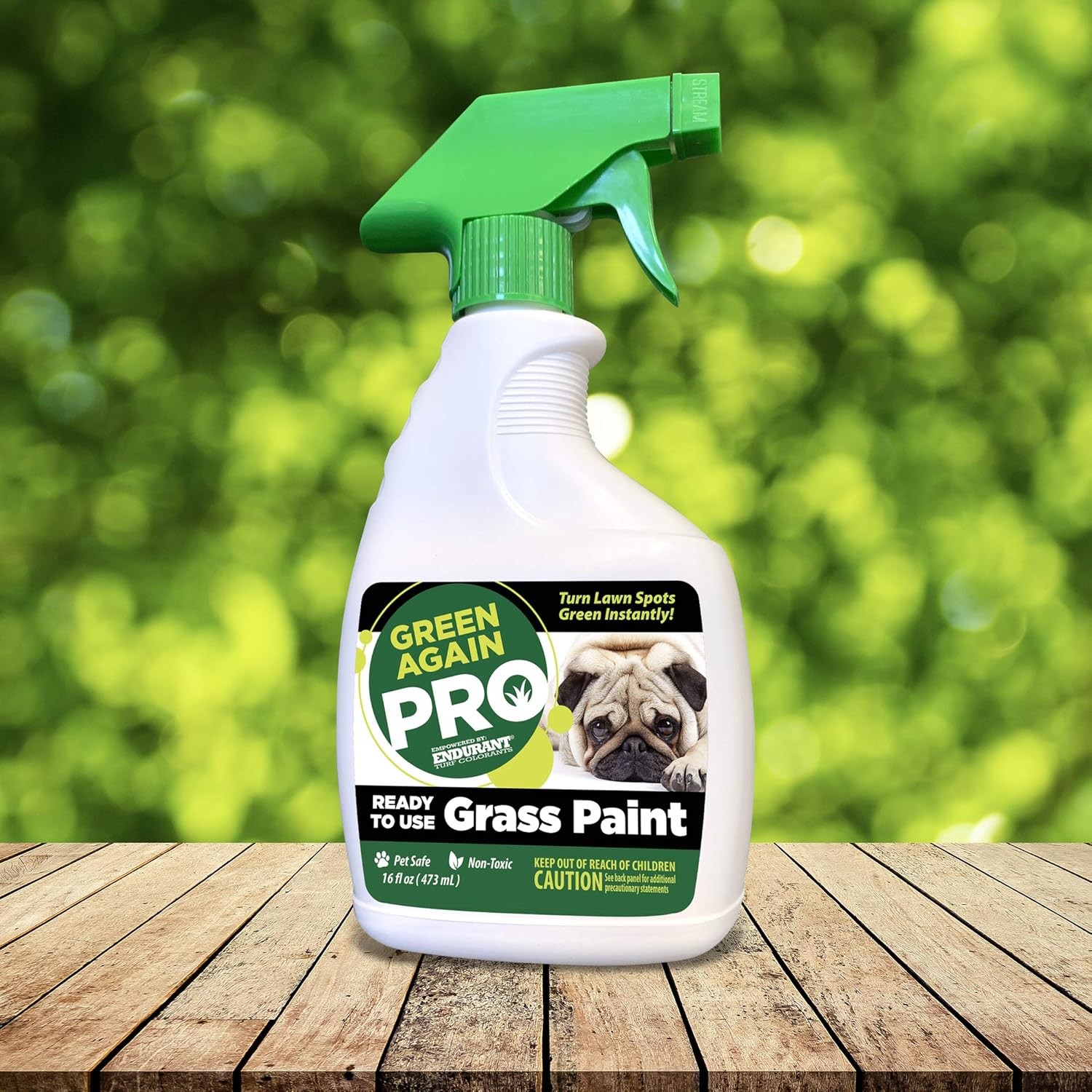Pre-Mixed Grass and Turf Paint – All Natural Pet-Friendly Cool Season Green