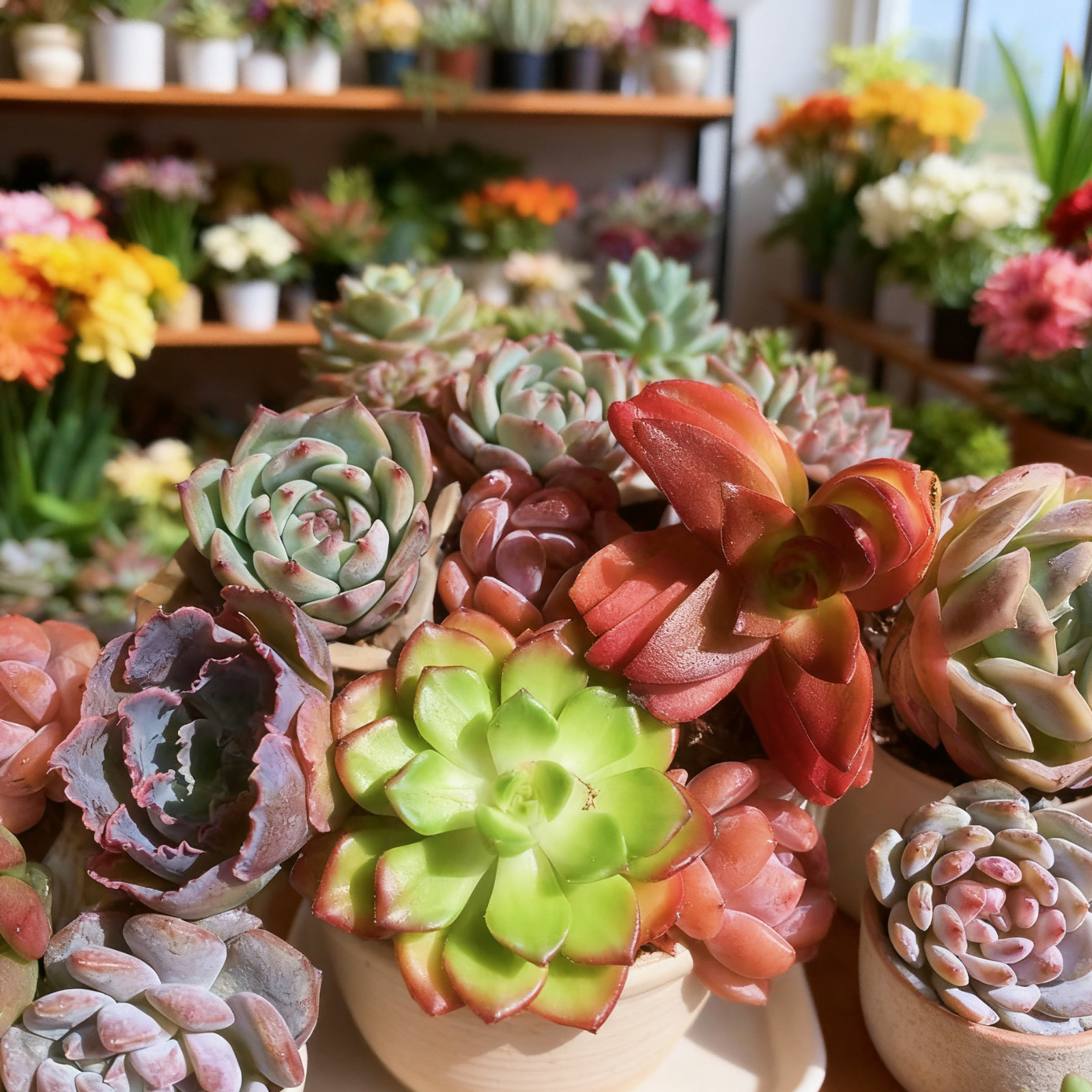 Succulent Plant Live Mix 6/12/24 Pcs Assorted, Bare Root Without Soil Pot,