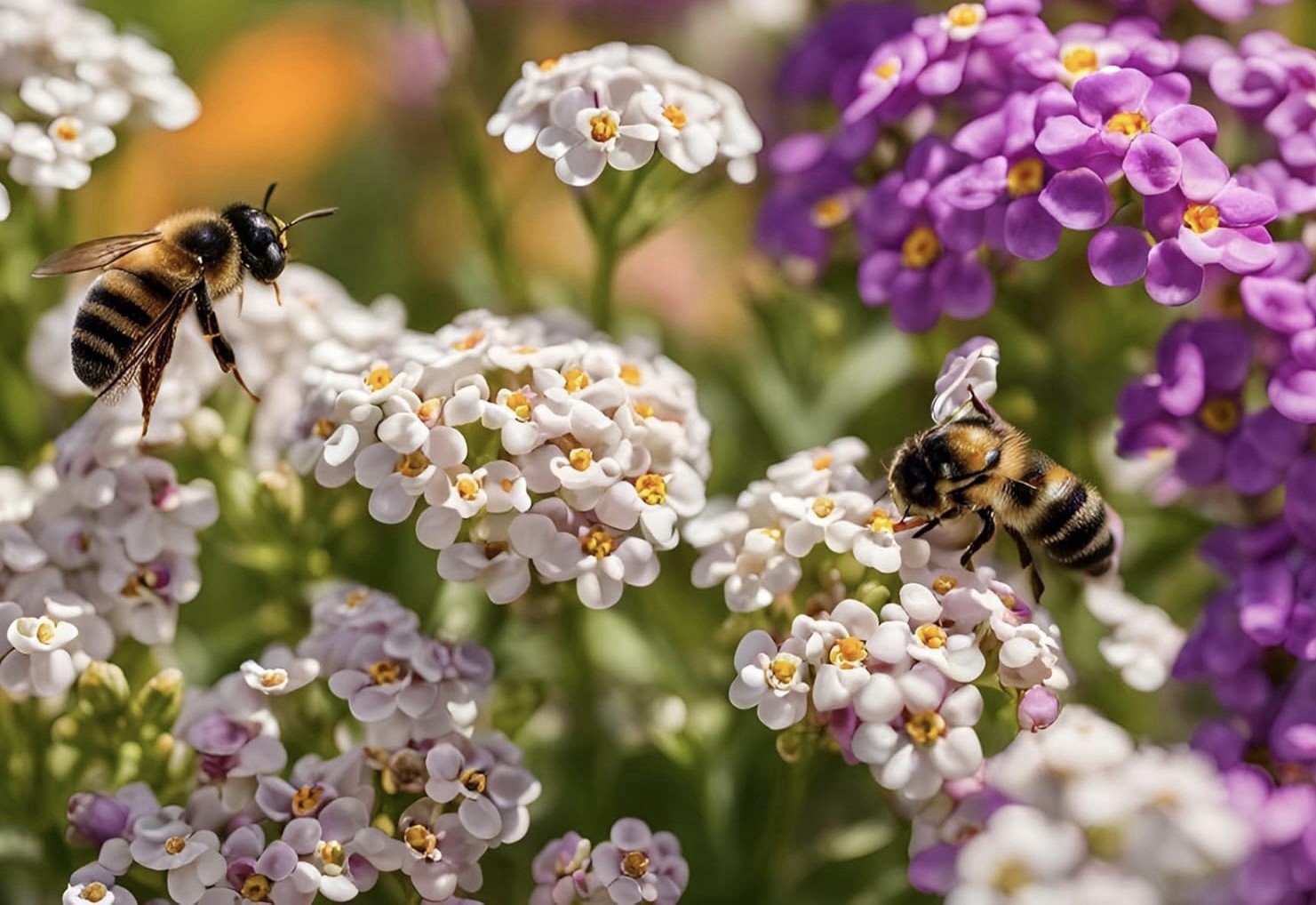 50+ Alyssum Seeds – Paletta Mix (Lobularia Maritima) beautiful low-growing plant