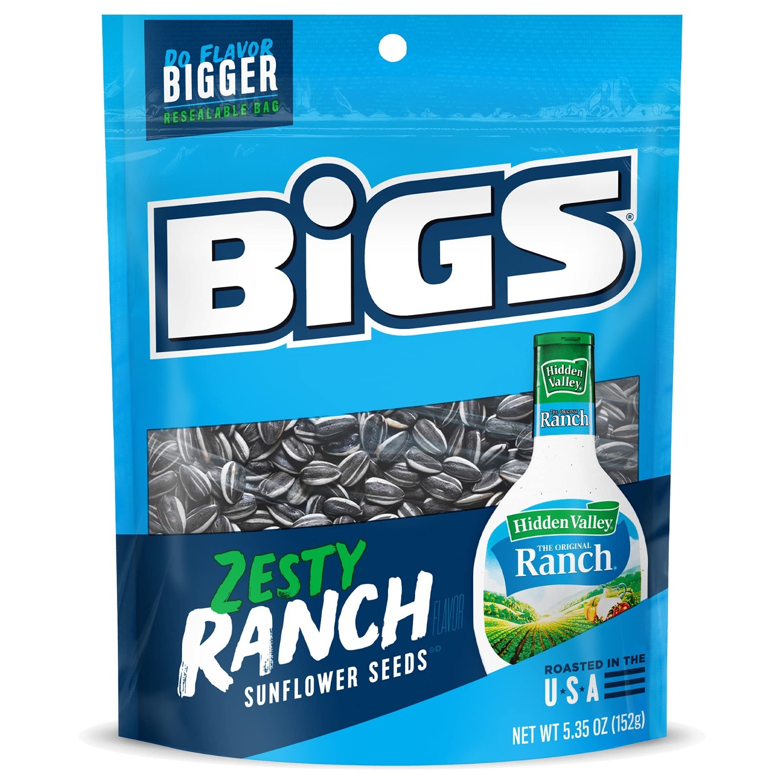 Zesty Ranch Sunflower Seeds – Perfect Easter Basket Stuffer, 5.35 oz, Pack of 12