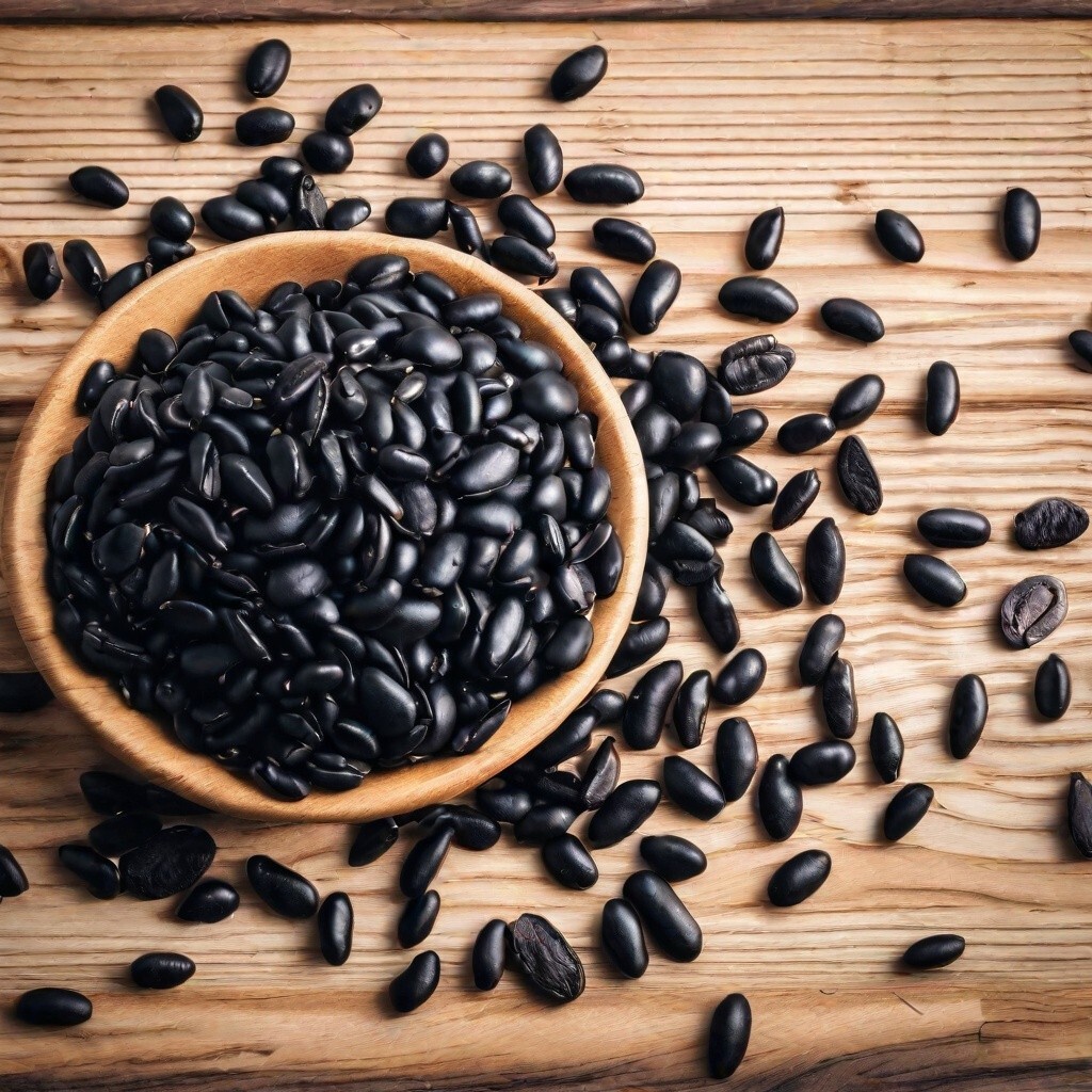 Bulk Black Bean Seeds Black Valentine Heirloom 400 Fresh NONGMO FREE SHIPPING