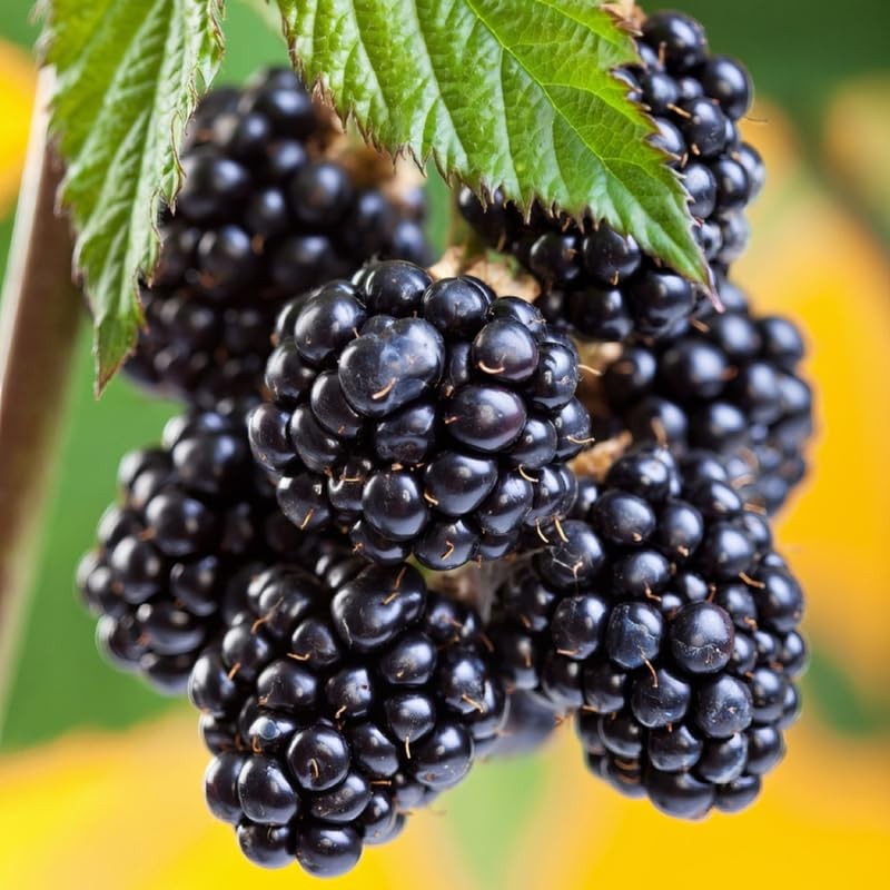2 Sweet Pie BlackBerry Plants Live, 4-8 Inch Height, BlackBerry Bush Live Plant