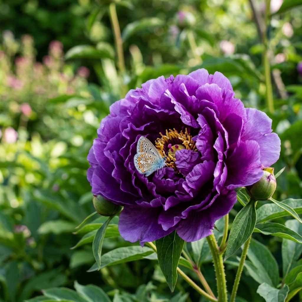 50 Purple Peony Seeds for Planting – carefully packed Heirloom Purple Peony