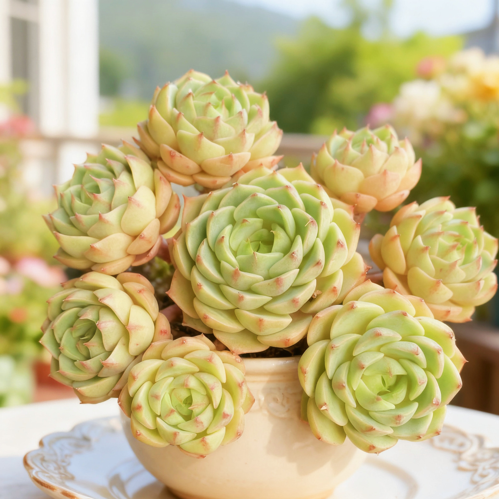 Echeveria Ben Badis Rare Succulent Plant, Bare Root Easy Care Live
