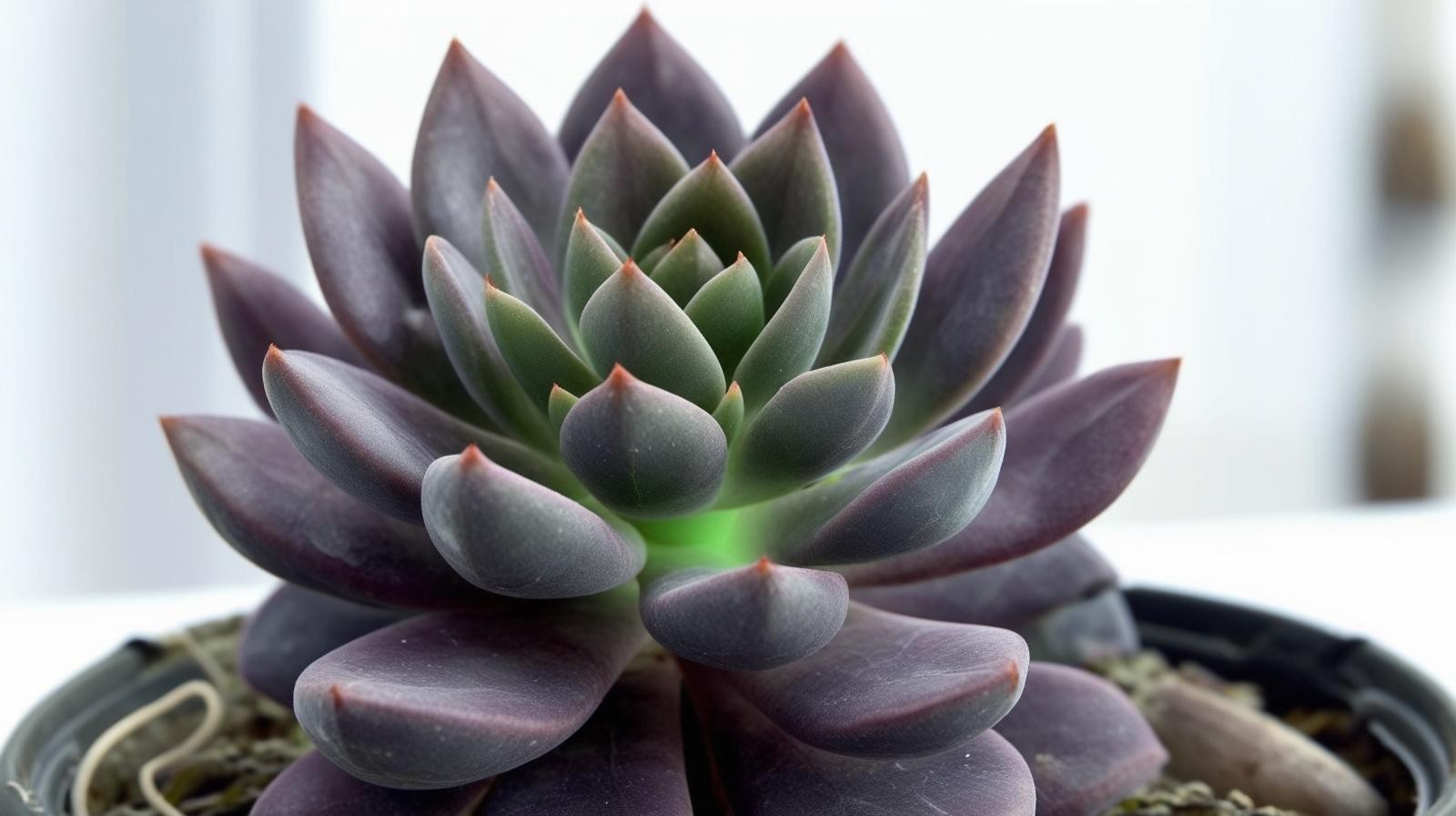 Echeveriaaffinis Black Knight Rooted Starter Plant