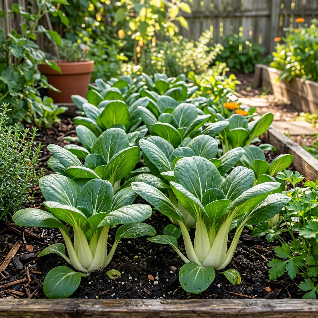 1000 Cream Baby Bok Choy Seeds for Planting – Sweet, Tender & Fast Growing