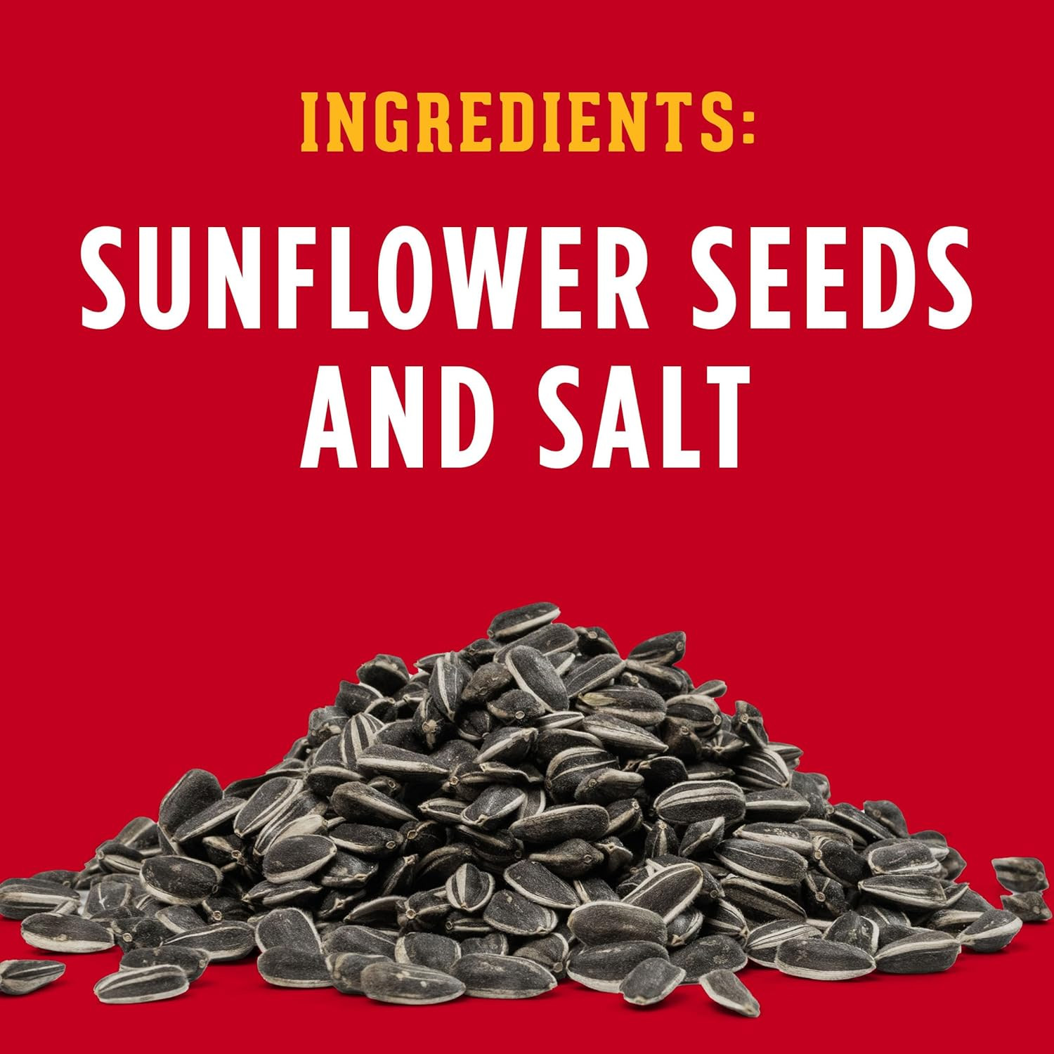SEEDS Roasted and Salted Original Jumbo Sunflower Seeds, Keto Friendly, 5.25 Oz,