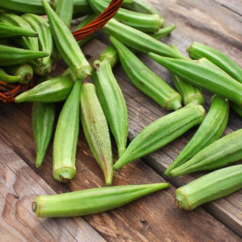 Clemson Spineless Okra Seeds Non-GMO Heirloom | USA Grown