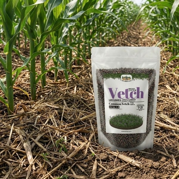 Old Cobblers Farm™ Wicked Tuff Turf Common Vetch Seed – Quick Green Cover